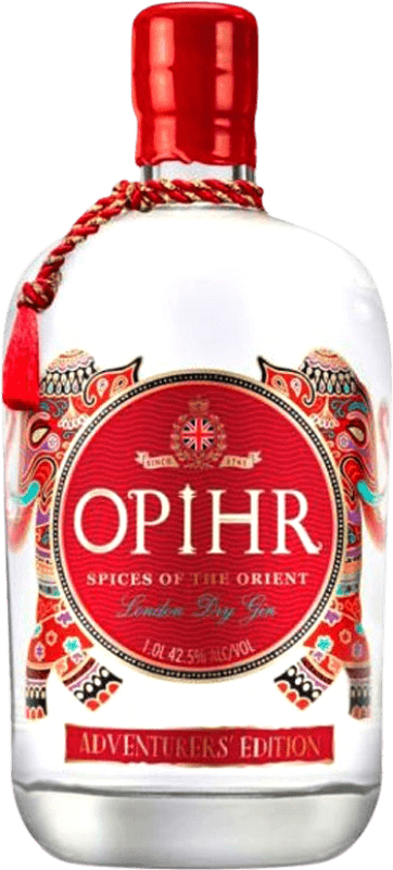 87,95 € 送料無料 | ジン G&J Greenalls Opihr Adventurers 限定版 イギリス 1 L