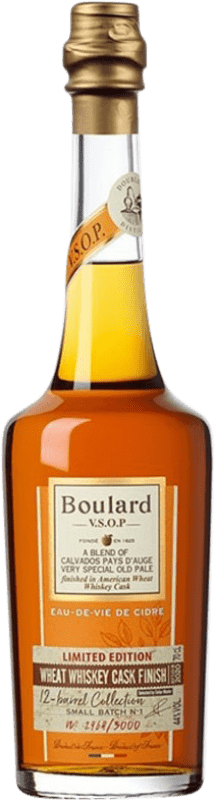 47,95 € Free Shipping | Calvados Boulard Whiskey Cask Finish VSOP Very Superior Old Pale France 70 cl Wheat