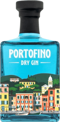 74,95 € Envio grátis | Genever Gin Portofino Itália Garrafa Medium 50 cl
