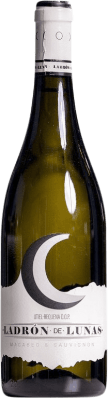 9,95 € 送料無料 | 白ワイン Ladrón de Lunas D.O. Utiel-Requena バレンシアのコミュニティ スペイン Macabeo — マカベオ, Sauvignon — ソーヴィニヨン 75 cl