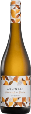 14,95 € 免费送货 | 白葡萄酒 Malón de Echaide 60 Noches 橡木桶中发酵 D.O. Navarra 纳瓦拉 西班牙 Chardonnay — 莎当妮 75 cl