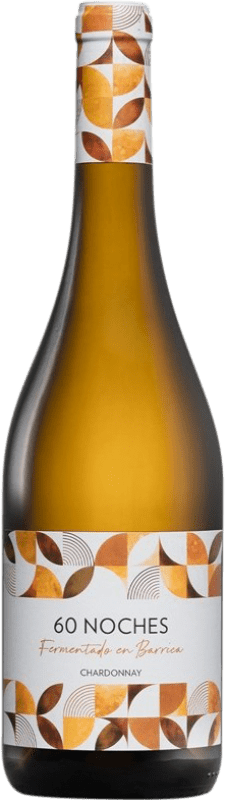 14,95 € Free Shipping | White Wine Malón de Echaide 60 Noches Barrel Fermented D.O. Navarra Navarre Spain Chardonnay 75 cl