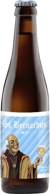 4,95 € 送料無料 | ビール Saint Bernardus Witbier Flandes ベルギー 1/3ボトル 33 cl