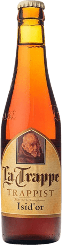 3,95 € Envío gratis | Cerveza La Trappe Isidor Tilburg Países Bajos Botellín Tercio 33 cl