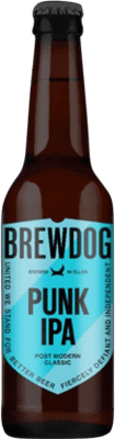 3,95 € 送料無料 | ビール BrewDog Punk IPA — India Pale Ale スコットランド イギリス 1/3ボトル 33 cl