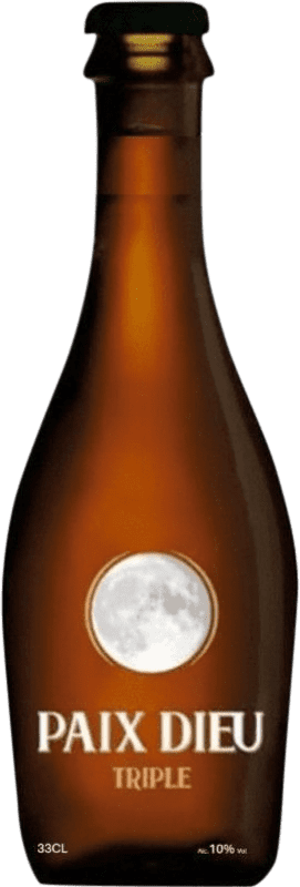 5,95 € Kostenloser Versand | Bier Caulier Paix Dieu Valonia Belgien Drittelliterflasche 33 cl