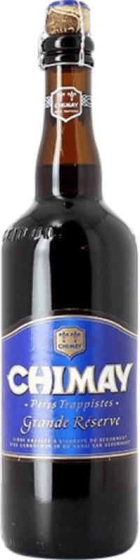 14,95 € Envío gratis | Cerveza Chimay Azul Valonia Bélgica 75 cl