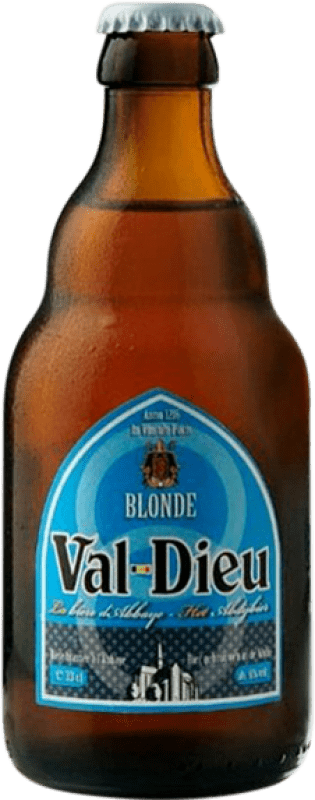 3,95 € 送料無料 | ビール L'Abbaye du Val-Dieu Blonde — ブロンド Valonia ベルギー 1/3ボトル 33 cl