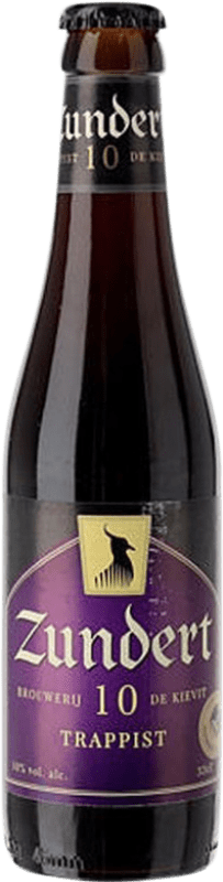 5,95 € Free Shipping | Beer Kievit Zundert Trappist 10º Brabante Netherlands Third-Liter Bottle 33 cl