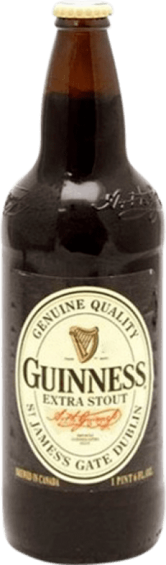 4,95 € 免费送货 | 啤酒 Guinness Extra — 特级, Stout — 世涛 爱尔兰 三分之一升瓶 33 cl