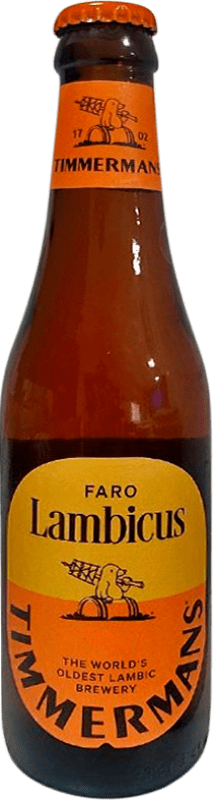 3,95 € 免费送货 | 啤酒 Timmermans Faro Lambic Brabante 比利时 三分之一升瓶 33 cl