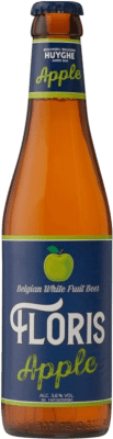 3,95 € 免费送货 | 啤酒 Huyghe Floris Flandes 比利时 三分之一升瓶 33 cl Apple — 苹果