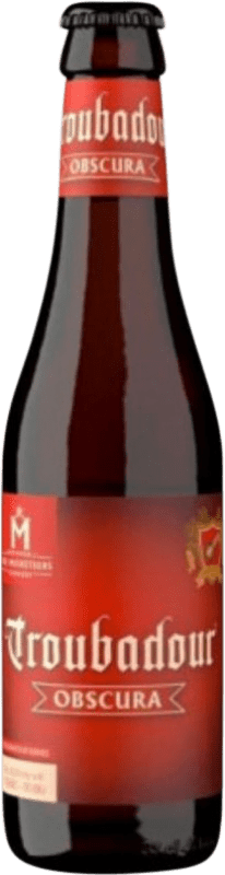 4,95 € Free Shipping | Beer Musketeers Troubadour Obscura Dark Ale Flandes Belgium Third-Liter Bottle 33 cl
