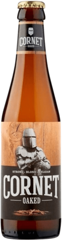 3,95 € Envío gratis | Cerveza Palm Cornet Brabante Bélgica Botellín Tercio 33 cl