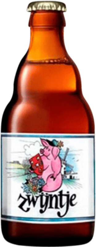 3,95 € 免费送货 | 啤酒 Van Steenberge Zwijntje Flandes 比利时 三分之一升瓶 33 cl