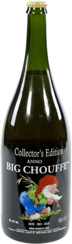 27,95 € Free Shipping | Beer Chouffe Big Valonia Belgium Special Bottle 1,5 L