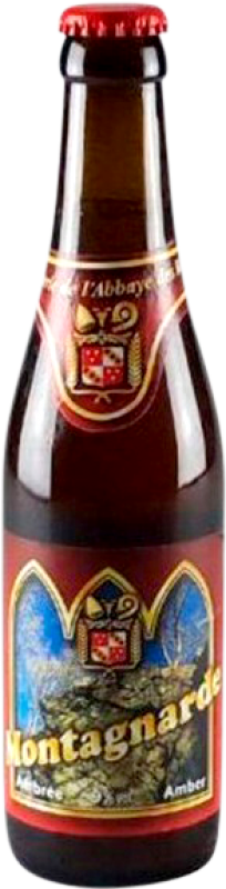 3,95 € 免费送货 | 啤酒 L'Abbaye des Rocs Montagnarde Valonia 比利时 三分之一升瓶 33 cl