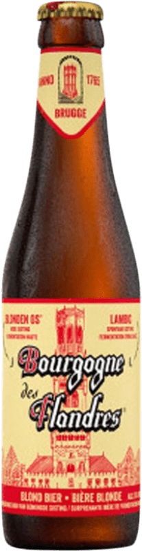3,95 € Spedizione Gratuita | Birra Bourgogne des Flandres Blonde — Bionda Brujas Belgio Bottiglietta Terzo 33 cl