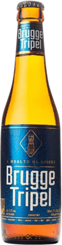3,95 € 送料無料 | ビール Palm Brugge Triple Malt — トリプルモルト Brujas ベルギー 1/3ボトル 33 cl