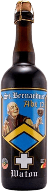 29,95 € Envio grátis | Cerveja Saint Bernardus Abt Sixtus 10º Flandes Bélgica Garrafa Especial 1,5 L