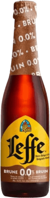 4,95 € 送料無料 | ビール Leffe Negra Dark Ale — ダーク Valonia ベルギー 1/3ボトル 33 cl アルコールなし