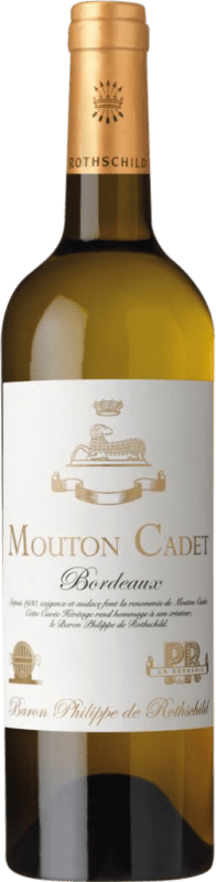 23,95 € Spedizione Gratuita | Vino Bianco Philippe de Rothschild Mouton Cadet Cuvée, Héritage — Eredità Lascito Tradizionale A.O.C. Bordeaux bordò Francia 75 cl