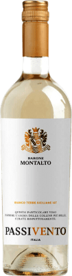 16,95 € Бесплатная доставка | Белое вино Barone Montalto Passivento I.G.T. Terre Siciliane Сицилия Италия 75 cl
