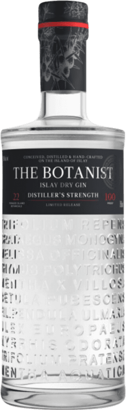 66,95 € Envío gratis | Ginebra Gin Bruichladdich The Botanist Distiller's Strength Escocia Reino Unido 70 cl