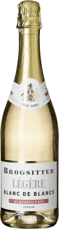 13,95 € 免费送货 | 白起泡酒 Brogsitter Légère Trocken — 干型 Blanc de Blancs 德国 75 cl 不含酒精