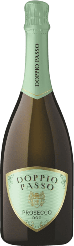 17,95 € 送料無料 | 白のスパークリングワイン Botter Carlo Doppio Passo Extra Dry — スーパードライ D.O.C. Prosecco イタリア 75 cl