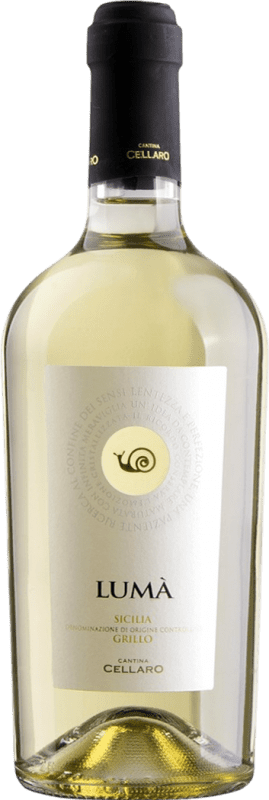 12,95 € Envoi gratuit | Vin Blanc Cellaro Luma D.O.C. Sicilia Sicile Italie Grillo 75 cl