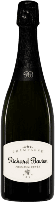 74,95 € Kostenloser Versand | Weißer Sekt Richard Bavion Epernay Brut — Herb Cuvée, Premium A.O.C. Champagne Champagner Frankreich 75 cl