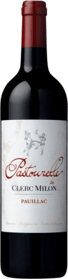 103,95 € Envio grátis | Vinho Tinto Château Clerc Milon Pastourelle França 75 cl