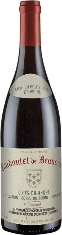56,95 € Free Shipping | Red Wine Famille Perrin Coudoulet de Beaucastel A.O.C. Côtes du Rhône Rhône France Bio — Organic 75 cl