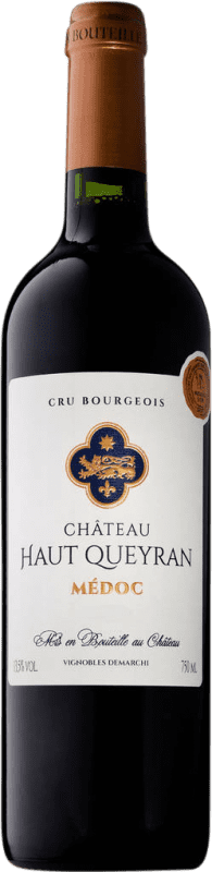 22,95 € Envío gratis | Vino Tinto Château Haut Queyran A.O.C. Bordeaux Burdeos Francia 75 cl