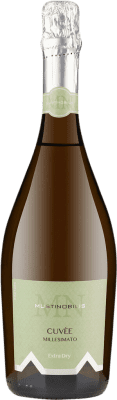 13,95 € Envoi gratuit | Vin Mousseux Blanc De Angeli Musti Nobilis Extra Dry — Extra-Sec Cuvée, Millesimato Italie 75 cl