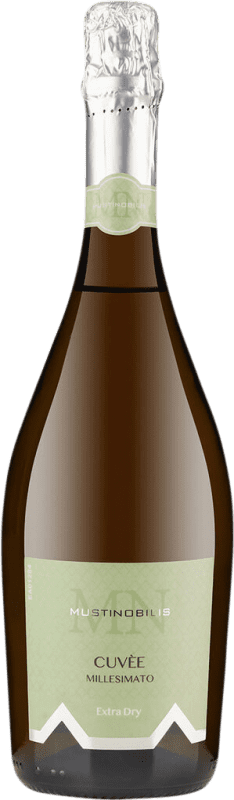 13,95 € 送料無料 | 白のスパークリングワイン De Angeli Musti Nobilis Extra Dry — スーパードライ Cuvée, Millesimato イタリア 75 cl