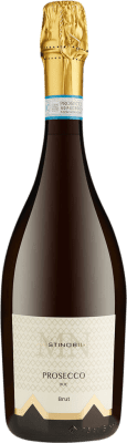 15,95 € Envio grátis | Espumante Branco De Angeli Musti Nobilis Brut — Bruto D.O.C. Prosecco Itália 75 cl