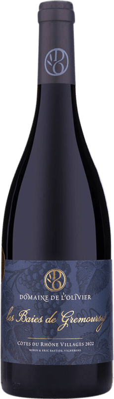 21,95 € Kostenloser Versand | Weißwein Domaine de L'Olivier Les Baies de Gremoursy Villages A.O.C. Côtes du Rhône Rhône Frankreich 75 cl