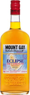 49,95 € Spedizione Gratuita | Rum Mount Gay Eclipse Navy Strength — Grado da Botte Barbados 70 cl