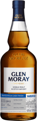 157,95 € 免费送货 | 单一麦芽威士忌 Glen Moray Warehouse 1 One Cask Finish — 橡木桶陈酿收尾, Peated — 烟熏 苏格兰 英国 70 cl