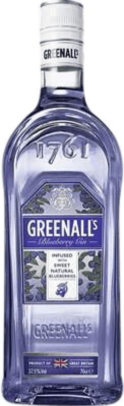 17,95 € Free Shipping | Genever Gin G&J Greenalls United Kingdom 70 cl Blueberry — Blueberries