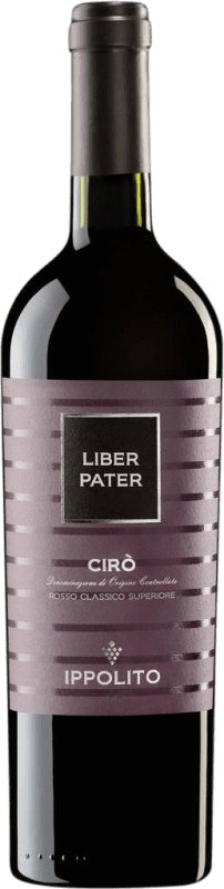 17,95 € 免费送货 | 红葡萄酒 Ippolito Liber Pater 经典, 特级 D.O.C. Cirò 卡拉布里亚 意大利 75 cl