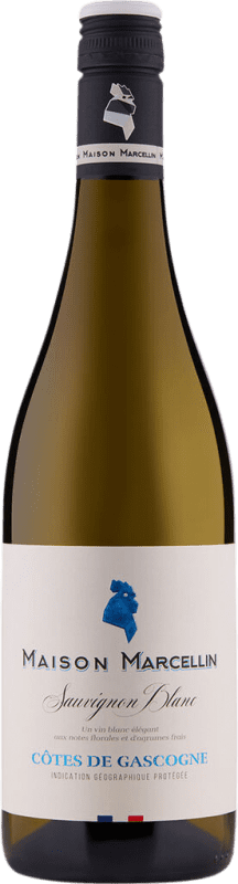 8,95 € Envoi gratuit | Vin Blanc Manincor I.G.P. Vin de Pays Côtes de Gascogne France Sauvignon 75 cl
