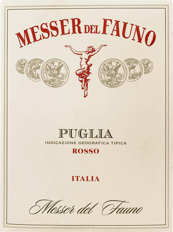 31,95 € 送料無料 | 赤ワイン Messer del Fauno I.G.T. Puglia プーリア イタリア バッグ・イン・ボックス 3 L