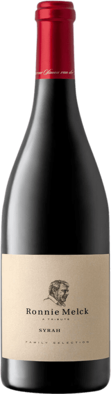 43,95 € Spedizione Gratuita | Vino Rosso Muratie Estate Ronnie Melck Selezione della Famiglia Sud Africa Syrah 75 cl