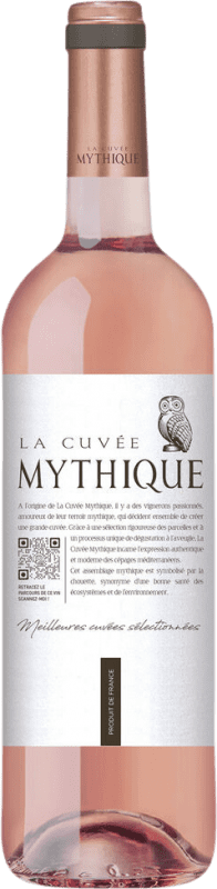 13,95 € Envio grátis | Vinho Rosé Mythique Cuvée, Rosé França 75 cl