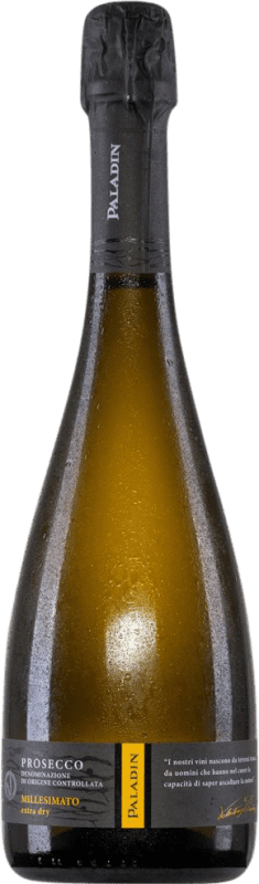 18,95 € 免费送货 | 白起泡酒 Paladin Extra Dry — 特干型 Millesimato D.O.C. Prosecco 意大利 75 cl
