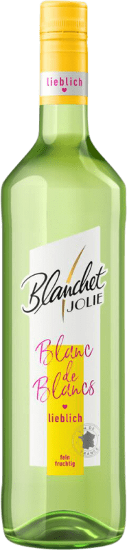 7,95 € Бесплатная доставка | Белое вино Rotkäppchen Mumm Blanchet Jolie Semiseco — Полусухое Blanc de Blancs Франция 75 cl