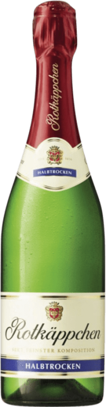 9,95 € Бесплатная доставка | Белое игристое вино Rotkäppchen Mumm Halbtrocken — Полусухое Франция 75 cl